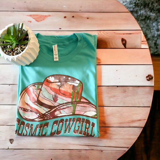 Cosmic Cowgirl Graphic Tee