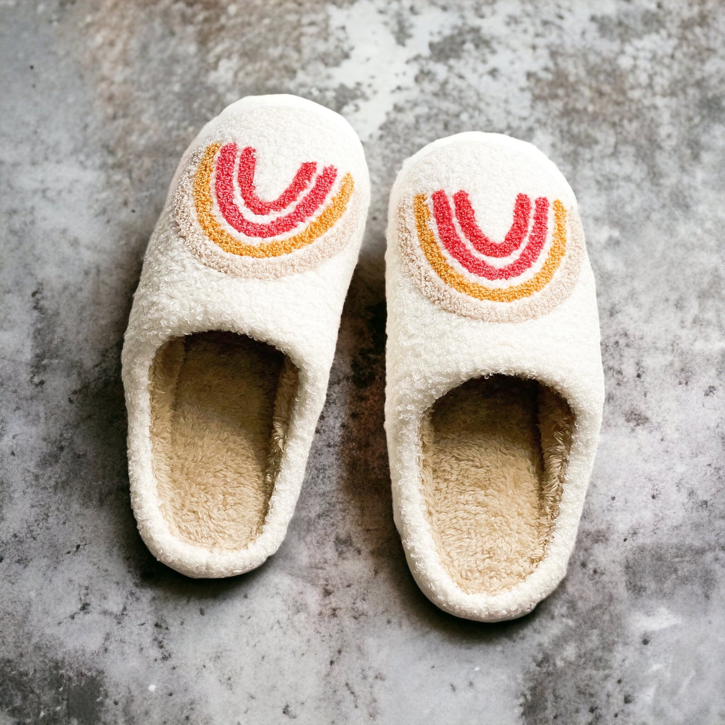 Smiley Face Slippers