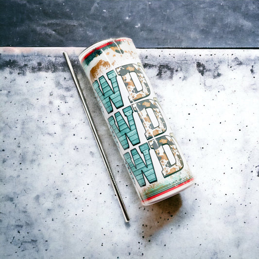 Howdy 20oz Skinny Tumbler