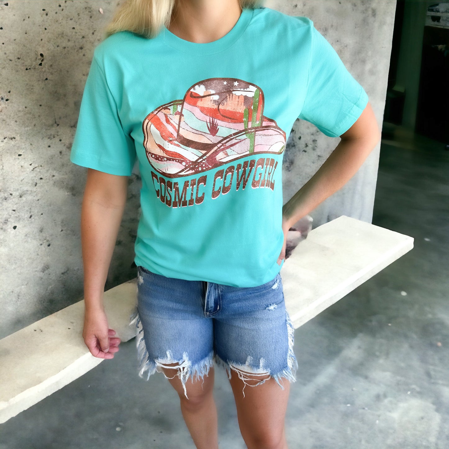 Cosmic Cowgirl Graphic Tee