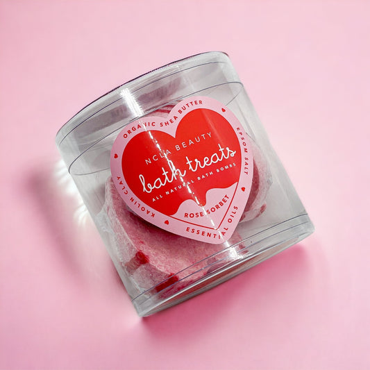 Rose Sorbet Bath Hearts
